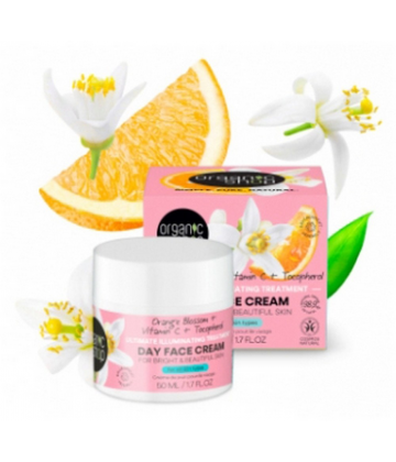 Organic Shop Crème de Jour Éclat Fleur d'Oranger 50 ml
