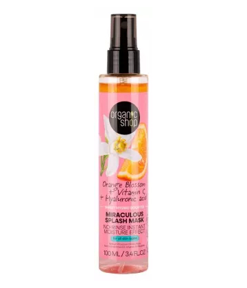 Organic Shop Splash Masque Soin Rafraichissant Fleur d'Oranger 100 ml