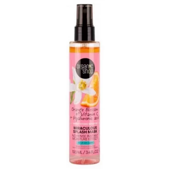 Organic Shop Splash Masque Soin Rafraichissant Fleur d'Oranger 100 ml