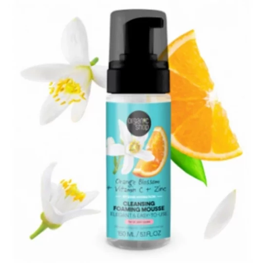 Organic Shop Mousse Nettoyante Fleur d'Oranger 160 ml - image 4
