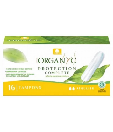 Organyc Protection Complete Tampons Régulier x 16