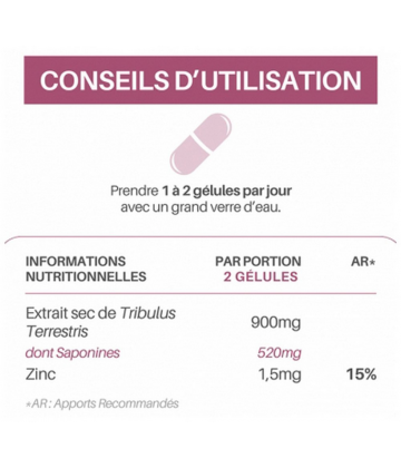 Orthonat Tribulus Terrestris Max Fertilité For Men Gélules x 60 - image 5