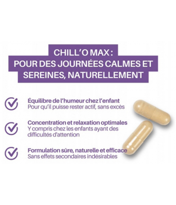 Orthonat Chill-O Max Détente et Relaxation Gélules x 30 - image 3