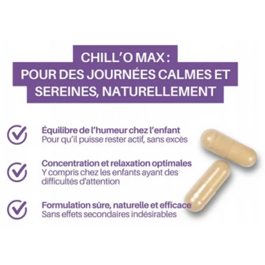 Orthonat Chill-O Max Détente et Relaxation Gélules x 30 - image 3