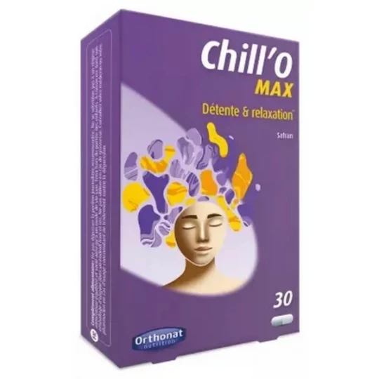 Orthonat Chill-O Max Détente et Relaxation Gélules x 30