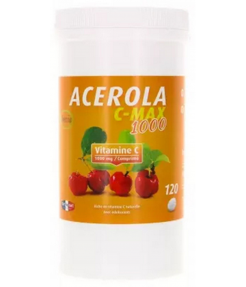 Orthonat Acérola C-Max 1000 Comprimés x 120