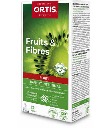 Ortis Fruits & Fibres Forte Transit Intestinal Sticks x 12 - image 2