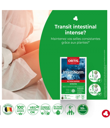 Ortis IntestiNorm Comprimés x 36 - image 6