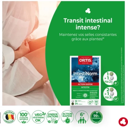 Ortis IntestiNorm Comprimés x 36 - image 2