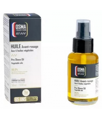 Osma Tradition Huile Avant Rasage 50 ml