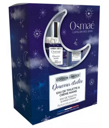Osmaé Coffret Douceur Étoilée Eau de Toilette 30 ml + Crème Mains et Ongles 30 ml