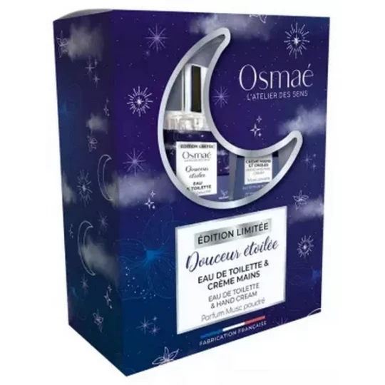 Osmaé Coffret Douceur Étoilée Eau de Toilette 30 ml + Crème Mains et Ongles 30 ml
