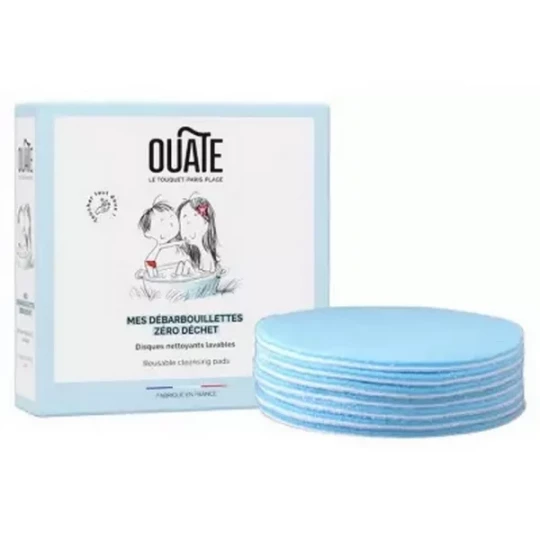 Ouate Mes Débarbouillettes Zéro Déchet Disques x 7