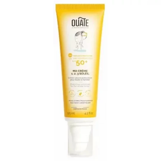 Ouate Ma Crème 1 2 3 Soleil Visage et Corps SPF50+ 125 ml