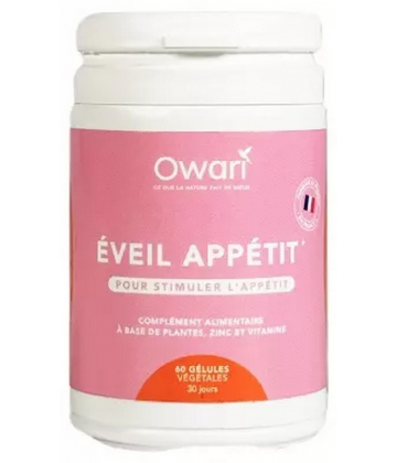 Owari Éveil Appétit Gélules Végétales x 60