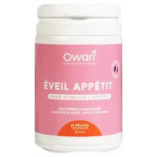 Owari Éveil Appétit Gélules Végétales x 60