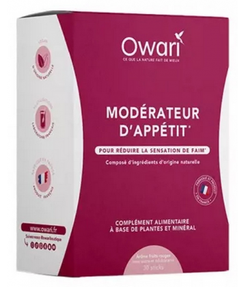 Owari Modérateur d'Appétit Sticks x 30