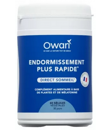 Owari Direct Sommeil Gélules Végétales x 60