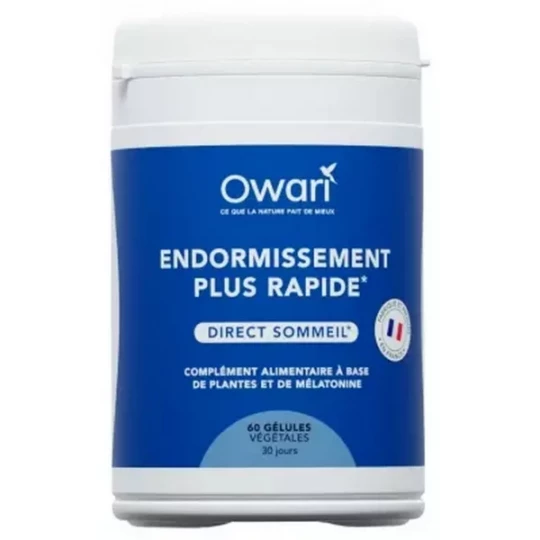 Owari Direct Sommeil Gélules Végétales x 60