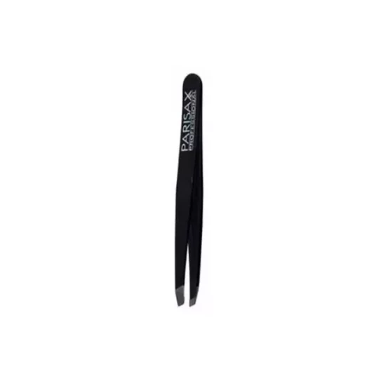 Parisax Pro Pince à Épiler Oblique Noir Parisax