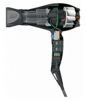 Parlux Sèche-Cheveux Digitalyon Anthracite