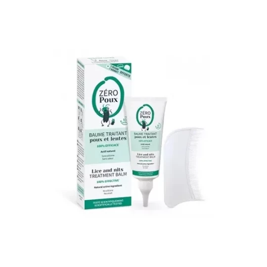 Patrice Mulato Baume Traitant Zéro Poux 100 ml