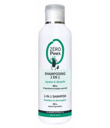 Patrice Mulato Shampooing 2 en 1 Zéro Poux 200 ml