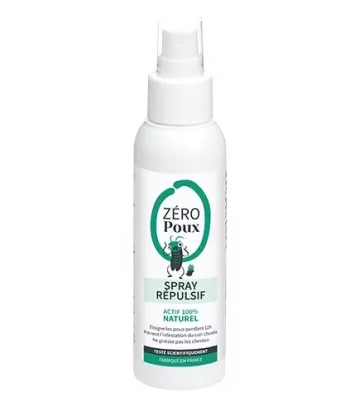 Patrice Mulato Spray Répulsif Zéro Poux 100 ml