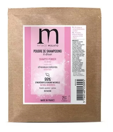 Patrice Mulato Poudre de Shampooing Cheveux Colorés 25 g