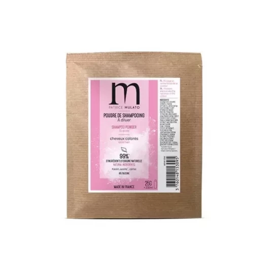 Patrice Mulato Poudre de Shampooing Cheveux Colorés 25 g