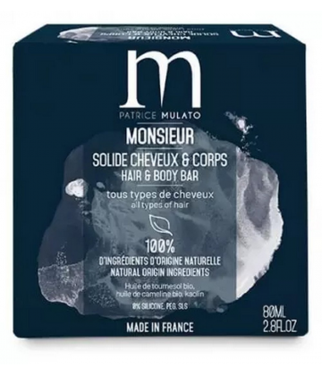 Patrice Mulato Shampooing Solide 2 en 1 80 ml