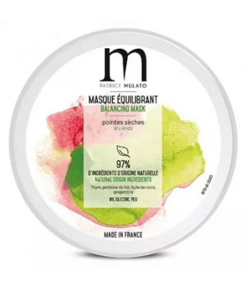 Patrice Mulato Masque Equilibrant Pointes Sèches Cheveux Mixtes 200 ml