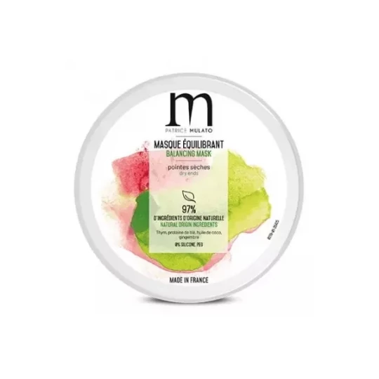 Patrice Mulato Masque Equilibrant Pointes Sèches Cheveux Mixtes 200 ml
