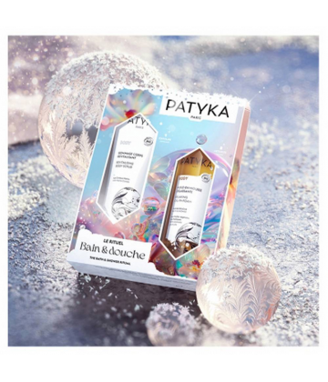 PATYKA Body Gommage Corps Revitalisant Bio 150 ml + Huile-En-Mousse Délassante Bio 200 ml offerte