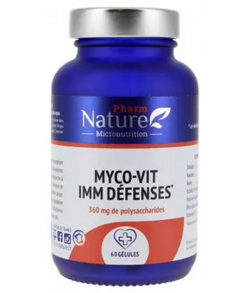 Pharm Nature Myco-Vit IMM Défenses Gélules x 60