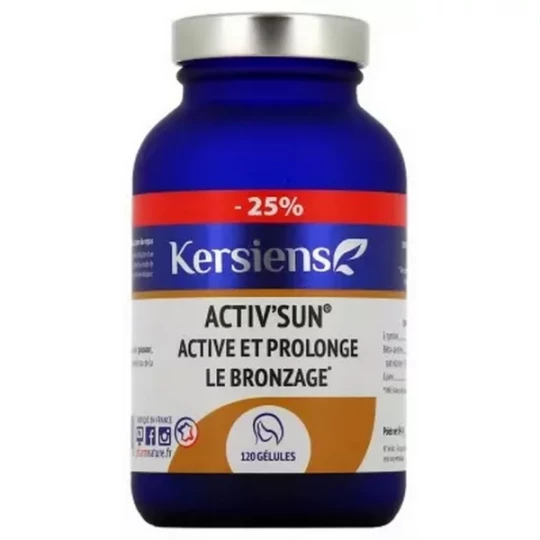 Pharm Nature Activ-Sun Active et Prolonge le Bronzage Gélules x 120