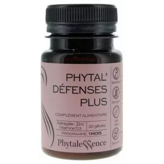 Phytalessence Phytal-Défenses Plus Gélules x 30