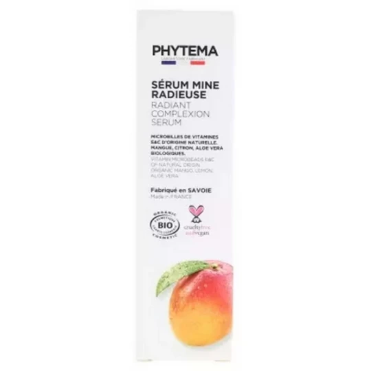 Phytema Sérum Mine Radieuse Bio 30 ml