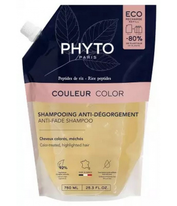 Phyto Couleur Shampoing Anti-Dégorgement Éco-Recharge 750 ml