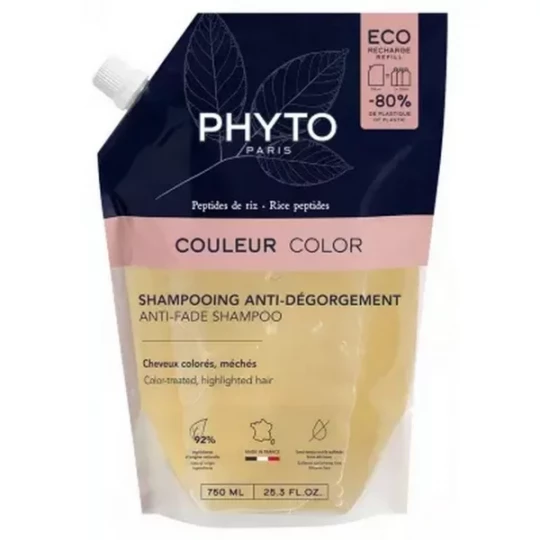 Phyto Couleur Shampoing Anti-Dégorgement Éco-Recharge 750 ml