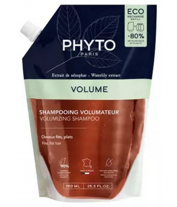 Phyto Volume Shampoing Volumateur Éco-Recharge 750 ml