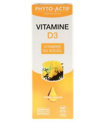 Phyto-Actif Vitamine D3 Vitamine du Soleil 10 ml