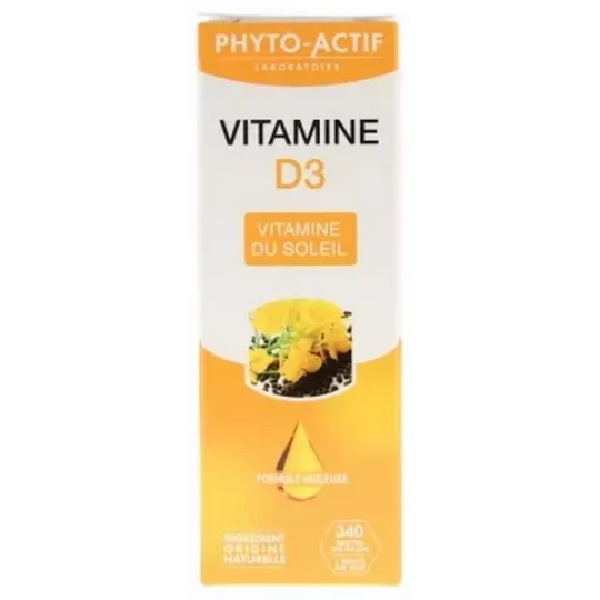 Phyto-Actif Vitamine D3 Vitamine du Soleil 10 ml