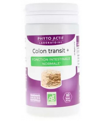 Phyto-Actif Colon Transit + Fonction Intestinale Normale Bio Gélules x 60