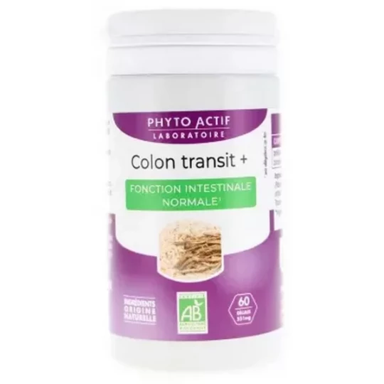 Phyto-Actif Colon Transit + Fonction Intestinale Normale Bio Gélules x 60