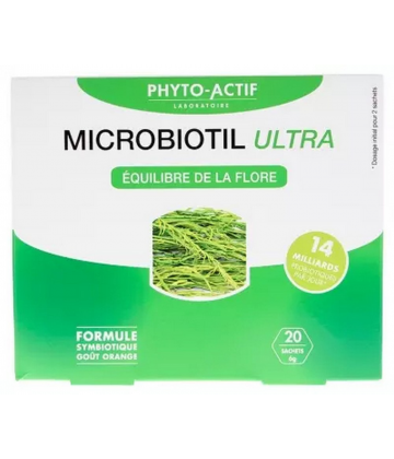 Phyto-Actif MicroBiotil Ultra ProBiotiques Sachets 6 g x 20