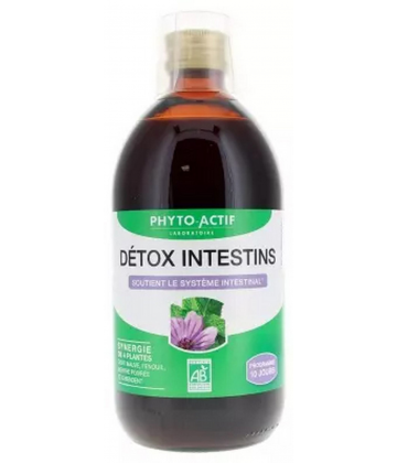 Phyto-Actif Détox Intestins Bio 500 ml