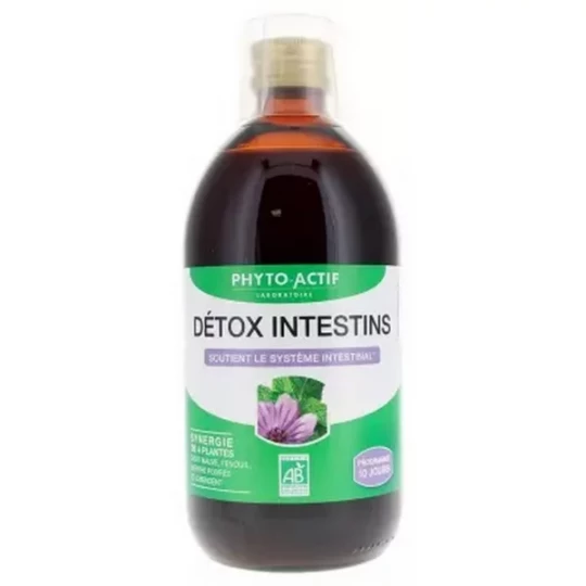 Phyto-Actif Détox Intestins Bio 500 ml