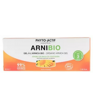 Phyto-Actif Arnibio Gel à l'Arnica Bio 40 ml