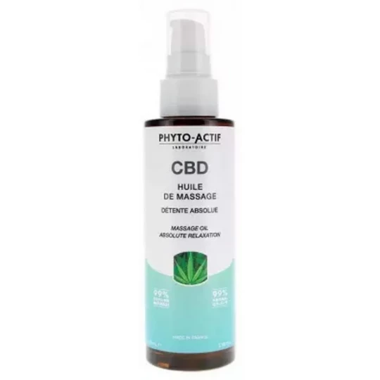 Phyto-Actif CBD Huile de Massage Détente 100 ml